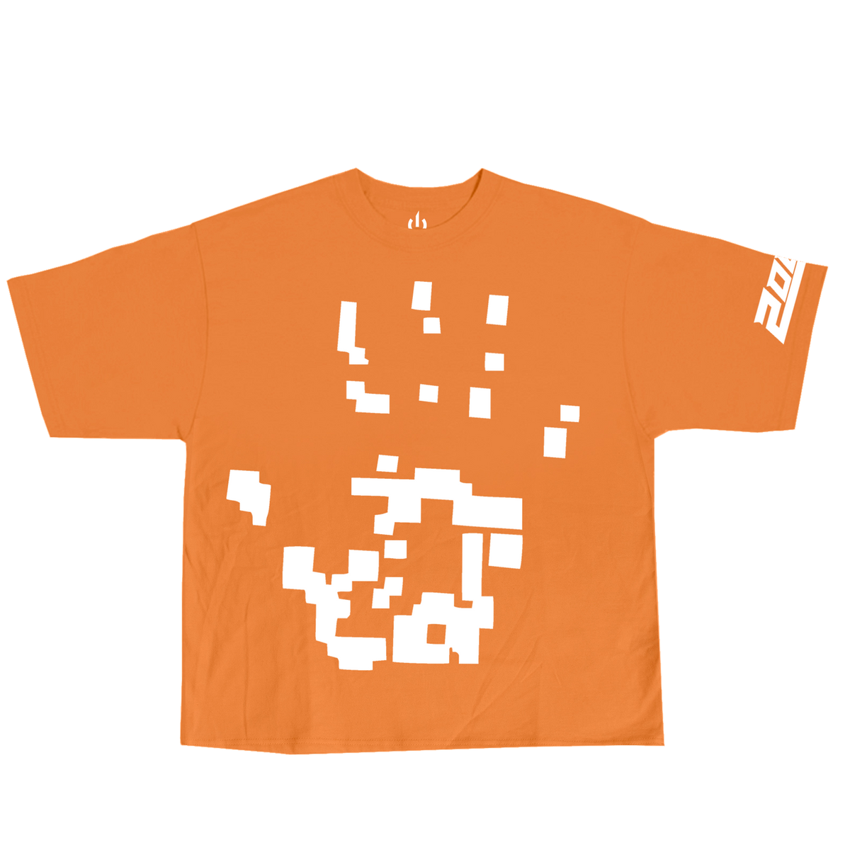 Digi Print Tee // Orange