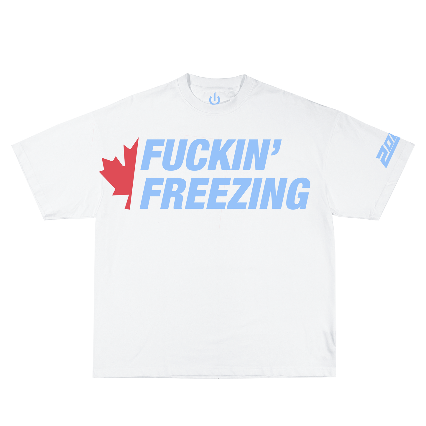 Freezin Tee // ICE BLUE
