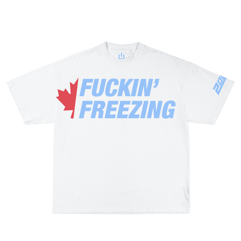 Freezin Tee // ICE BLUE