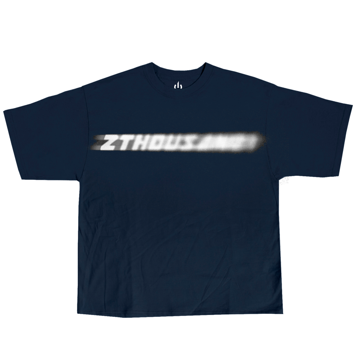 Smudge Tee // NAVY GREY