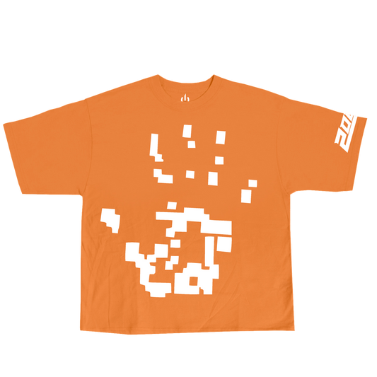 Digi Print Tee // ORANGE