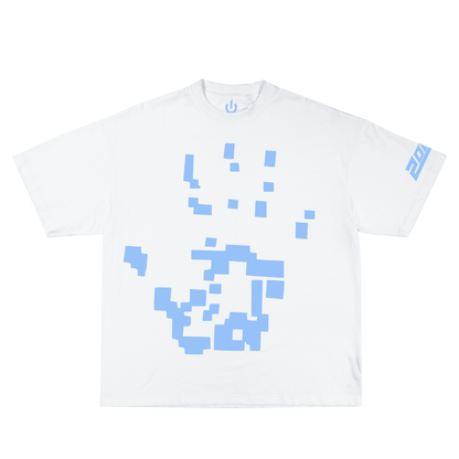 Digi Print Tee // ICE BLUE