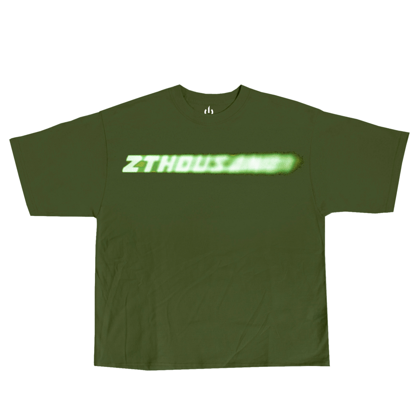 Smudge Tee // GREEN