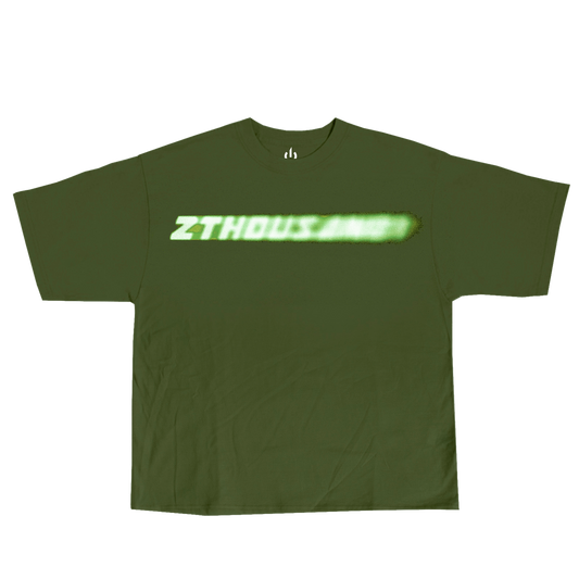 Smudge Tee // GREEN